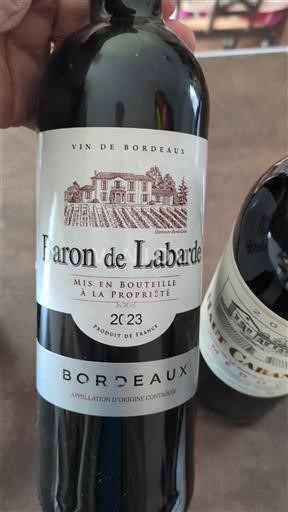 Bordeaux Baron de Labarde 2023