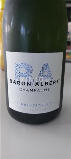 Samppanja Baron Albert L'Universelle Ei vuosikertaa