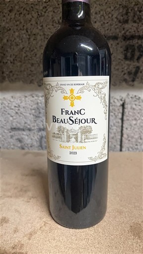 Bordeaux Saint-Julien Franc BeauSéjour 2023