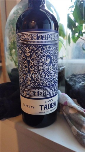 Kachetien Telavi Taoba Saperavi Icke årgångsbetecknad