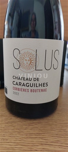 Languedoc Corbières-boutenac Château Caraguilhes Solus 2022