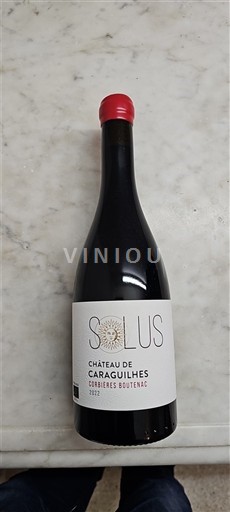 Languedoc Corbières-boutenac Château Caraguilhes Solus 2022