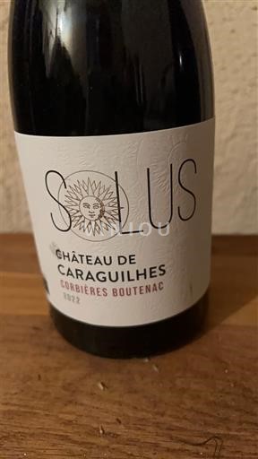 Languedoc Corbières-boutenac Château Caraguilhes Solus 2022