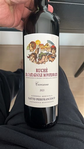 Piemonte Ruché di Castagnole Monferrato Azienda Agricola Gatto Pierfrancesco Caresana 2023