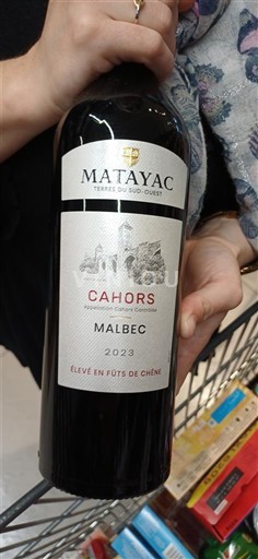 Südwestfrankreich Cahors Matayac Malbec 2023