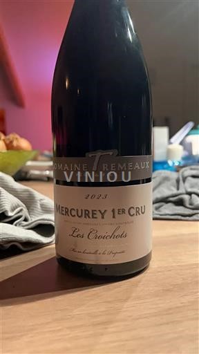 Bourgogne Mercurey Premier Cru Domaine Tremeaux Les Croichots 2023