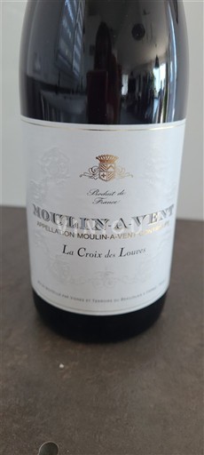 Beaujolais Moulin-à-vent Terroirs et Talents La Croix des Louves 2023