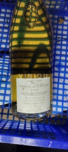 Vallée de la Loire Montlouis-sur-loire Domaine La Taille aux Loups 2020