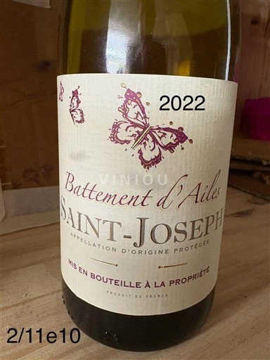 Vallée du Rhône Saint-Joseph Battement d’Ailes 2022