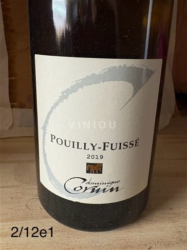 Burgundsko Pouilly-fuissé Dominique Cornin 2019