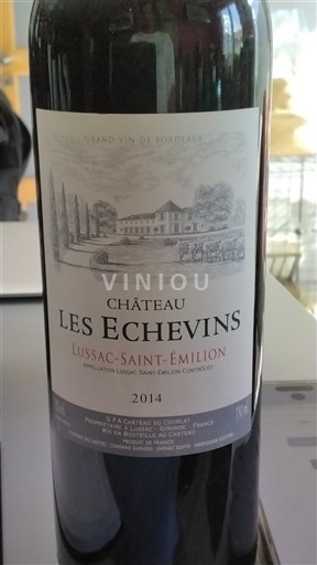 Bordeaux Lussac-saint-émilion Château Les Echevins 2014