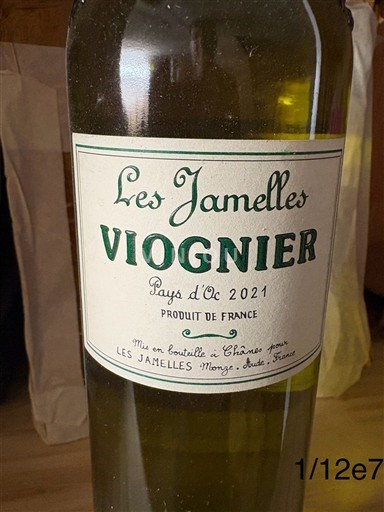 Languedoc ja Roussillon Pays d'Oc Les Jamelles 2021