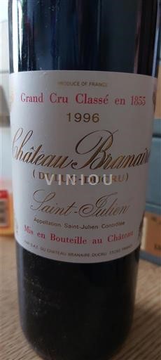 Burdeos Saint-Julien Grand Cru Château Branaire (Duluc-Ducru) 1996
