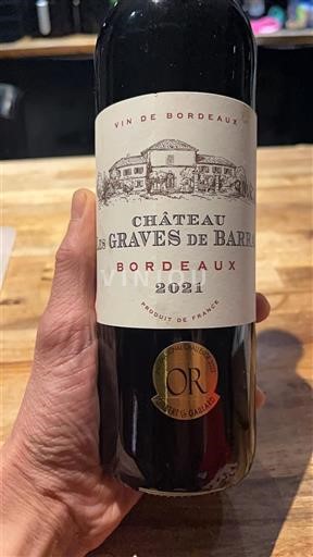 Bordeaux Château Les Graves de Barrau 2021