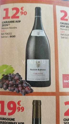 Rhônetal Cairanne Maison Ravoire 2024