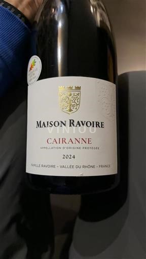 Rhônedalen Cairanne Maison Ravoire 2024
