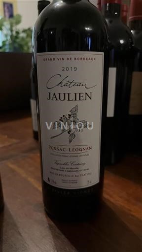 Bordeaux Pessac-Léognan Château Jaulien 2019