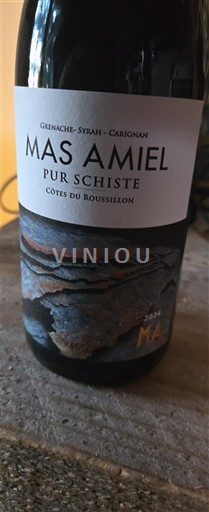 Roussillon Côtes-du-roussillon Mas Amiel Pur Schiste 2021