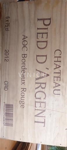 Bordeaux Château Pied d’Argent 2012