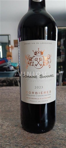 Linguadoca Corbières Domaine Samarel 2023