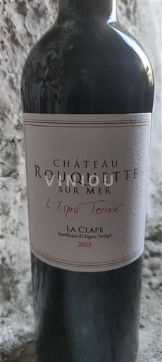 Linguadoca La Clape Château Rouquette sur Mer L'Esprit Terroir 2023