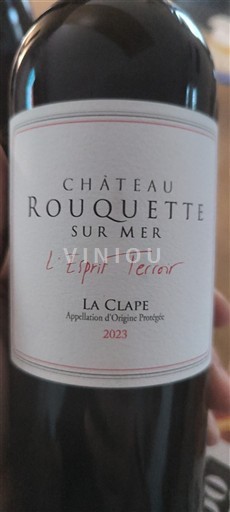 Linguadoca La Clape Château Rouquette sur Mer L'Esprit Terroir 2023