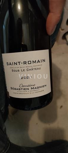 Burgundija Saint-Romain Domaine Sébastien Magnien Sous le Château 2021