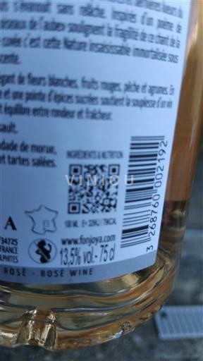 Languedoc ja Roussillon Pays d'Oc Fonjoya 2024