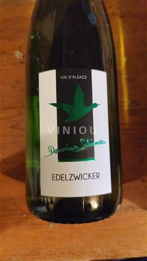 Alsace Ospecificerad Grand Cru Domaine Schirm Edelzwicker Icke årgångsbetecknad