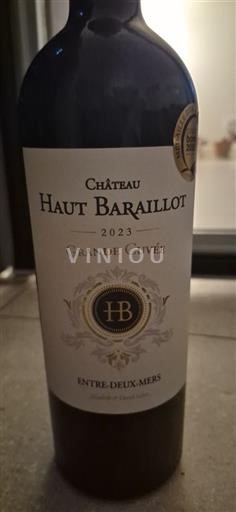 Bordeaux Giữa hai dòng sông Château Haut Baraillot Grande 2023