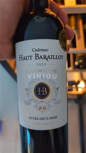 Bordeaux Entre-deux-mers Château Haut Baraillot Grande 2023