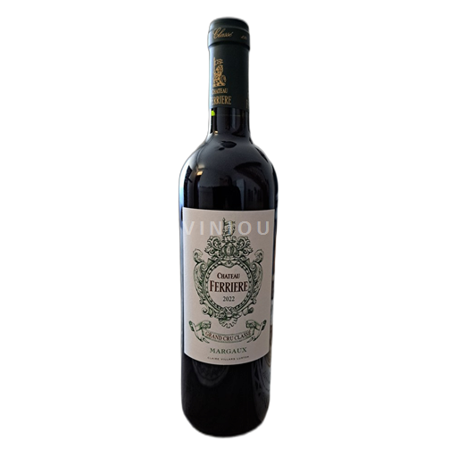 Bordeaux Margaux Grand Cru Château Ferrière 2022