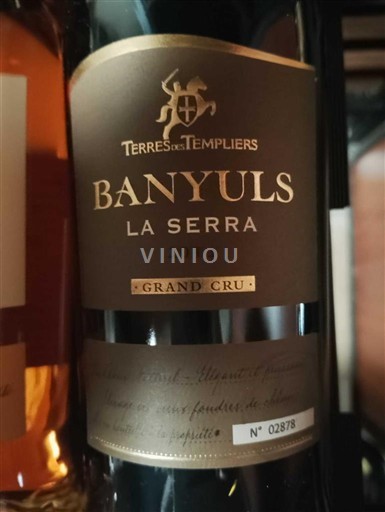 Roussillon Banyuls Grand Cru Terres des Templiers La Serra 2014