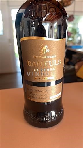 Roussillon Banyuls Grand Cru Terres des Templiers La Serra 2014