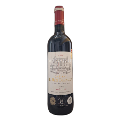 Bordéus Médoc Château La Raze Beauvallet 2016