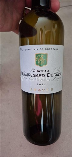 Bordeaux Graves Château Beauregard Ducasse 2022