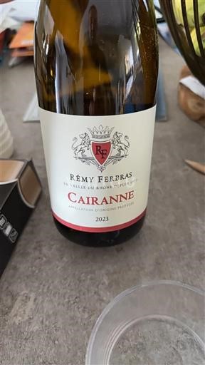 Valle del Rodano Cairanne Rémy Ferbras 2023