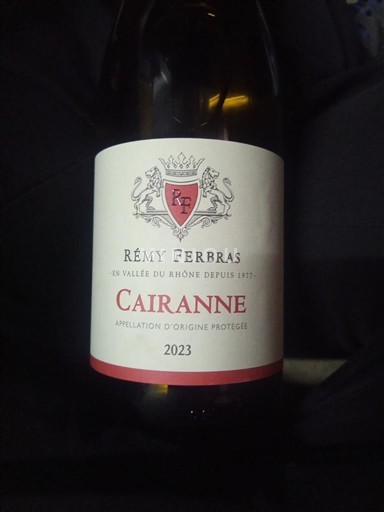 Rhônen laakso Cairanne Rémy Ferbras 2023