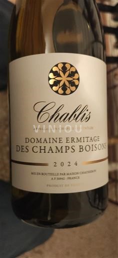Bourgogne Chablis Domaine Ermitage des Champs Boisons 2024