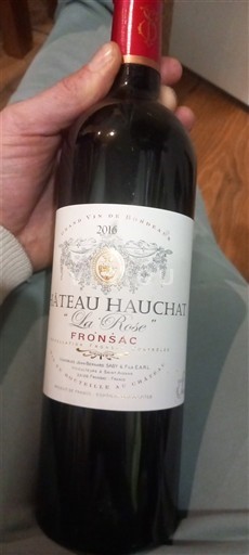 Bordeaux Fronsac Château Hauchat La Rose 2016