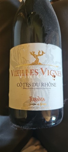 Thung lũng Rhône Côtes-du-rhône Terranea Vieilles Vignes 2020