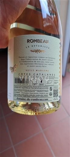 Languedoc ja Roussillon Katalonianrinteet Domaine Rombeau Le Botaniste 2024