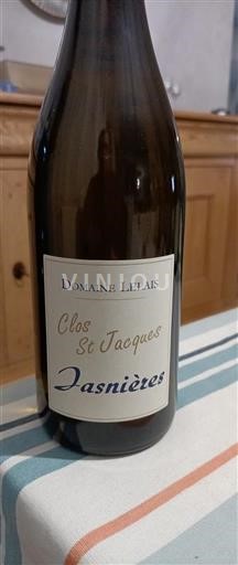 Dolina Loare Jasnières Domaine Lelais Clos St Jacques 2024