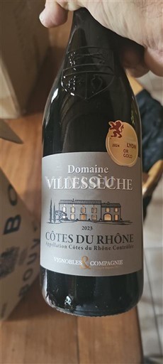 Údolí Rhôny Côtes-du-Rhône Domaine Villesèche 2023