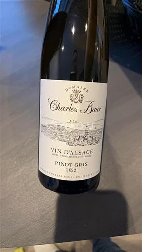 Ельзас Domaine Charles Baur 2022
