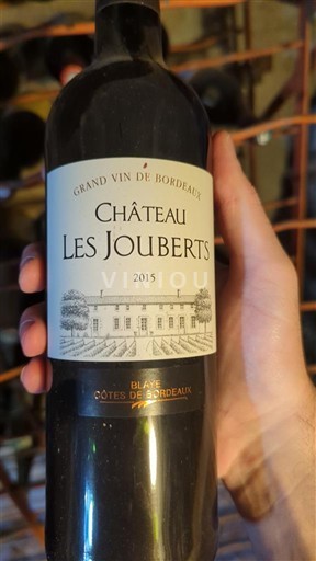 Bordeaux Blaye-Côtes-de-Bordeaux Château Les Jouberts 2015