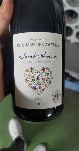 Beaujolais Saint-Amour Domaine Champ de Violettes 2020