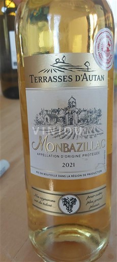 Southwest Monbazillac Terrasses Autan 2021
