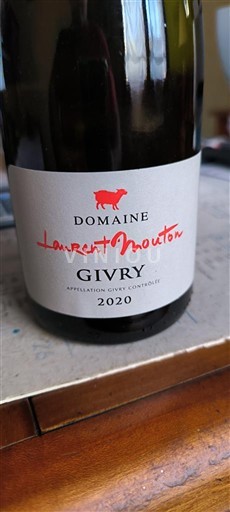 Bourgogne Givry Domaine Laurent Mouton 2020