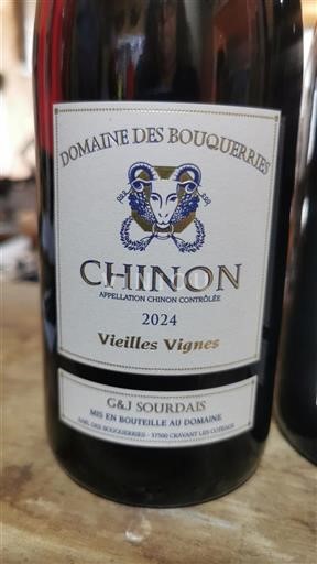 Loiredalen Chinon Domaine Des Bouquerries Vignes 2024